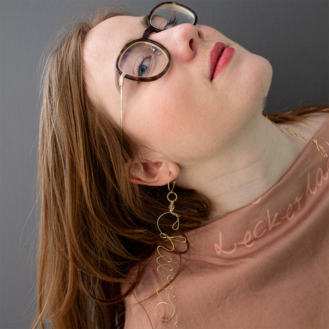 Bubble Collection - CHEERS Ohrringe Lizenz zum Genießen