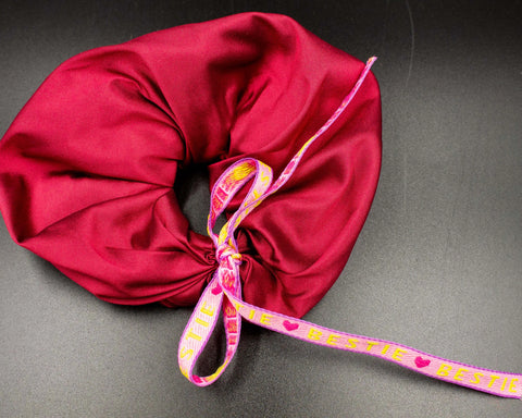 Haargummi/Zopfgummi in Himbeere, BESTIE. Lizenz zum Genießen