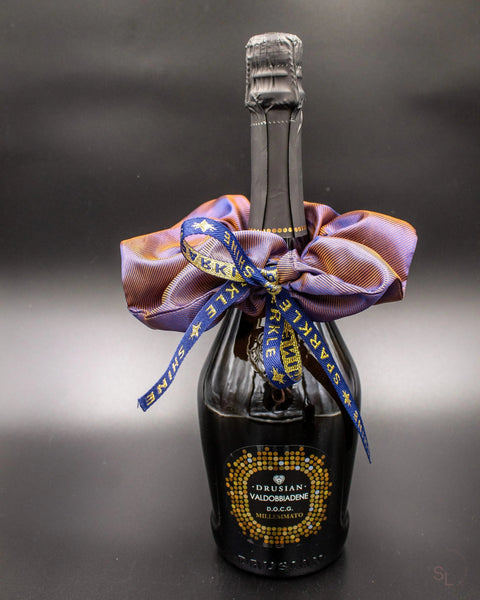 Haargummi/Zopfgummi in dunkelblau, SHINE & SPARKLE Lizenz zum Genießen