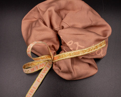 Haargummi/Zopfgummi in beige