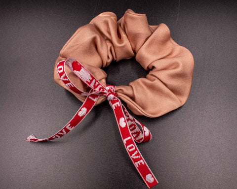 Haargummi/Zopfgummi in beige