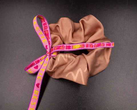 Haargummi/Zopfgummi in beige