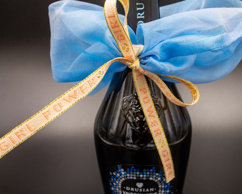 Haargummi/Zopfgummi in hellblau, GIRL POWER