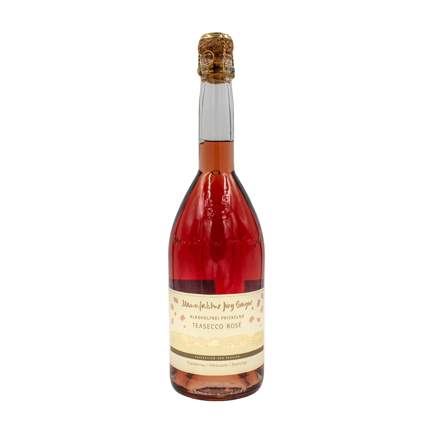 MANUFAKTUR JÖRG GEIGER TEASECCO Rosé alkoholfrei