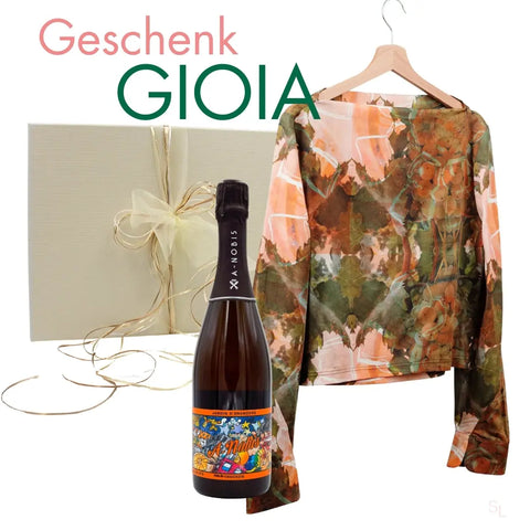 Oberteil „GIOIA“ - Designer Shirt für Frauen, bequem und schick für Büro & Couch. Lizenz zum Genießen