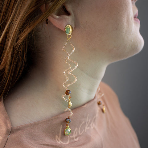 Bubble Collection – Perlenspiel Ohrringe Lizenz zum Genießen