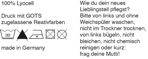 Oberteil „GIOIA“ - Designer Shirt für Frauen, bequem und schick für Büro & Couch. Lizenz zum Genießen